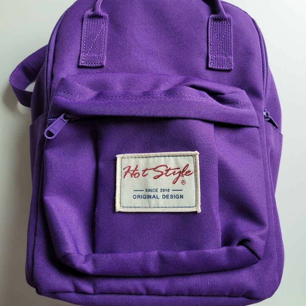 Purple Backpack for Men - Picture 3 of 7